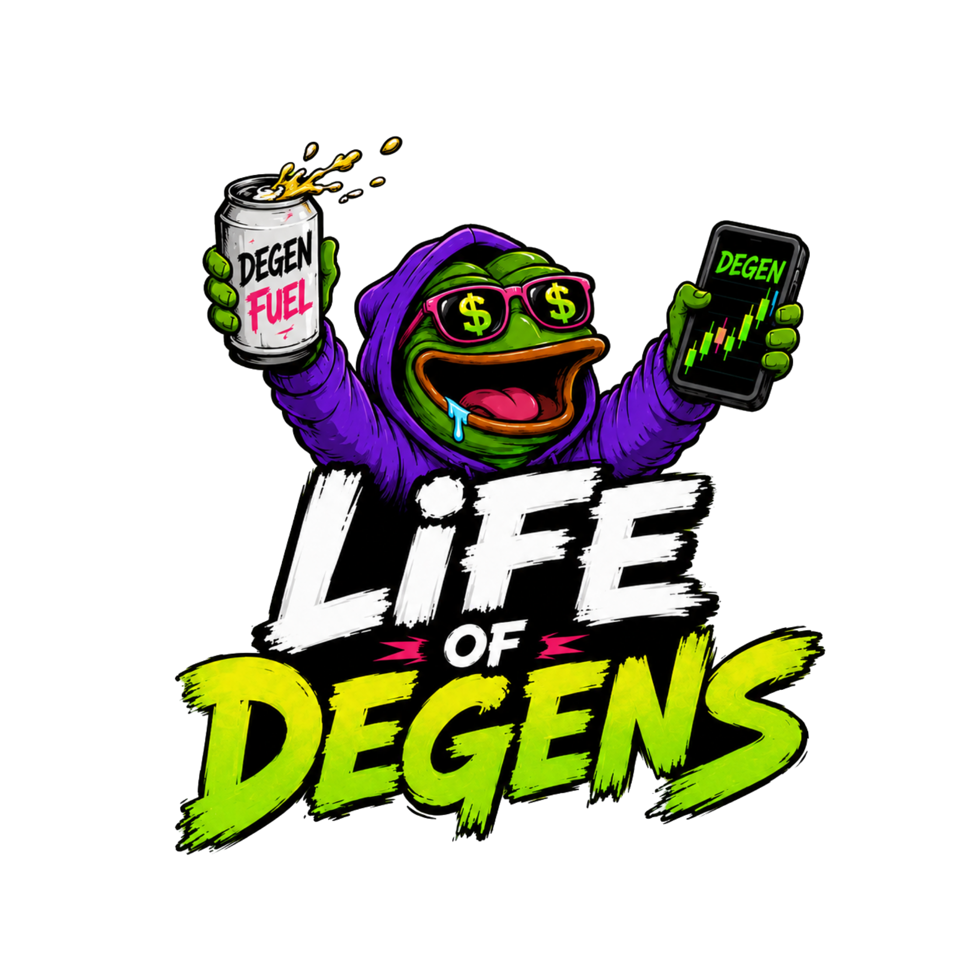 Life of Degens frog trader
